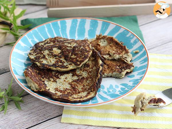 Hurtige glutenfri pandekager (bananer + æg)