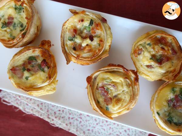 Hvad man kan gøre med tortillas Nemme og økonomiske quiches! - foto 4