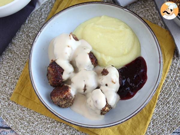 Ikea-kødboller med hvid sauce - foto 3