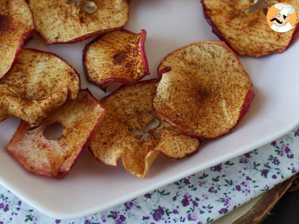 Kanel-æblechips med Air Fryer - foto 3