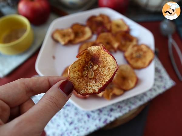 Kanel-æblechips med Air Fryer - foto 6