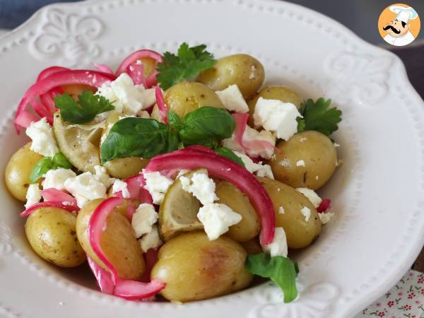 Kartofler en papillote med citron og feta - foto 4