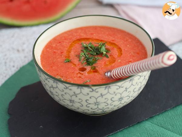 Kold vandmelon- og tomatsuppe - foto 2