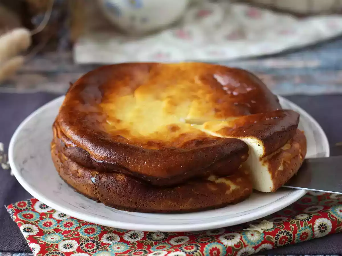 Lækker cheesecake uden dej, som er supernem at lave!