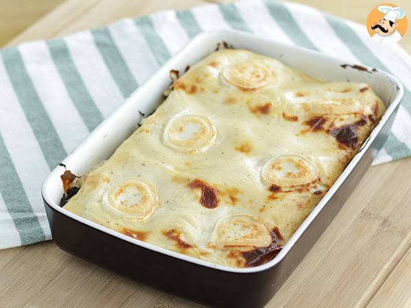 Lasagne med spinat og gedeost - foto 3