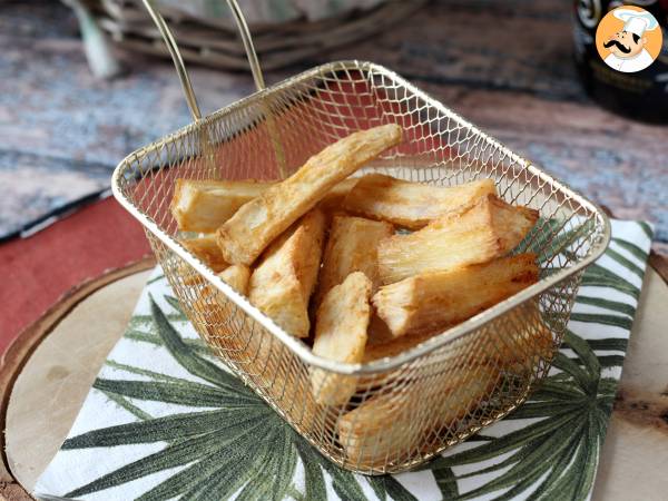 Luftstegt kassava: en sprød og sund snack - foto 3