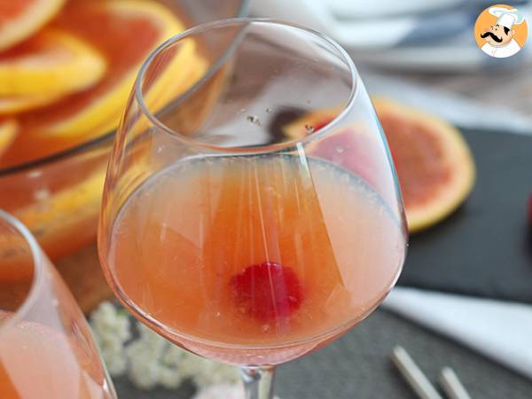 Lyserød sangria med rosévin - foto 5