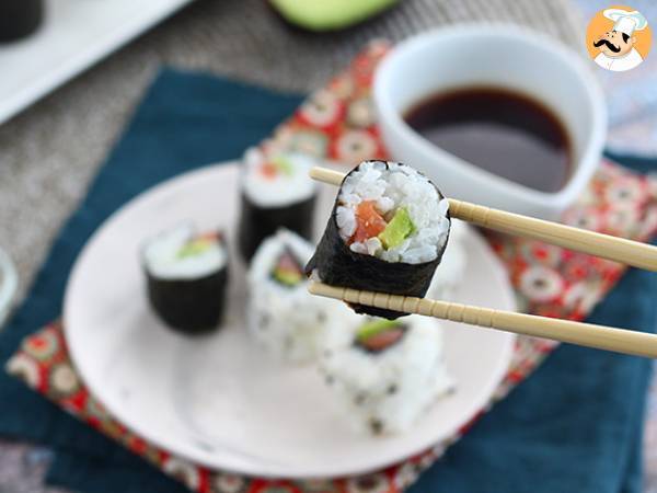 Makis med røget laks og avocado - foto 2