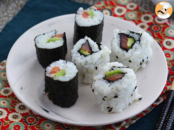 Makis med røget laks og avocado - foto 4