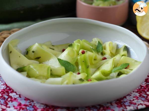 Marinerede courgetter, den perfekte grøntsagscarpaccio til sommeren! - foto 3