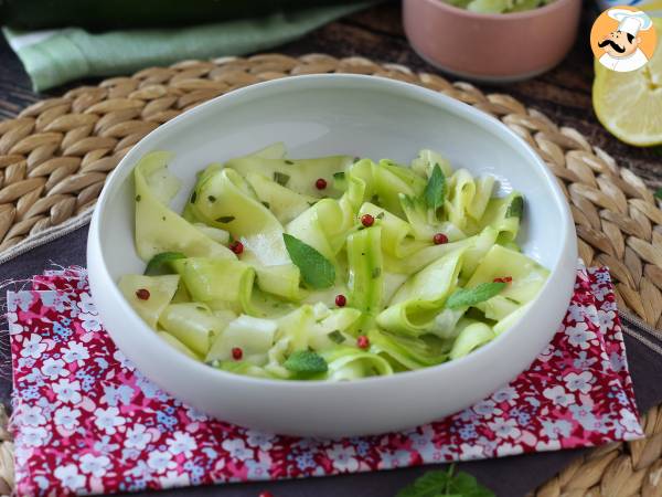 Marinerede courgetter, den perfekte grøntsagscarpaccio til sommeren! - foto 4