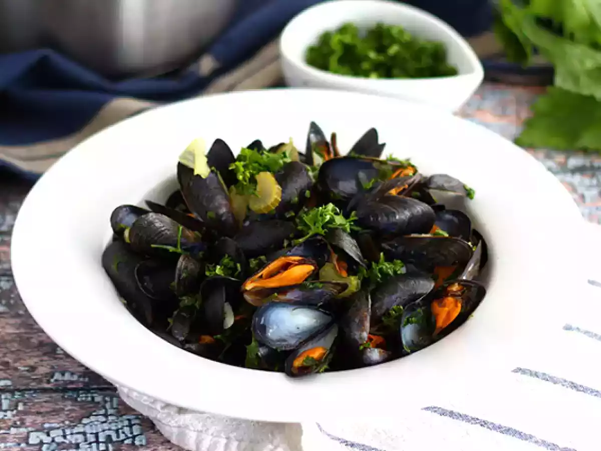 Moules marinières, en enkel og lækker opskrift