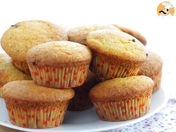 Muffins med chokoladestykker, den amerikanske opskrift - foto 2