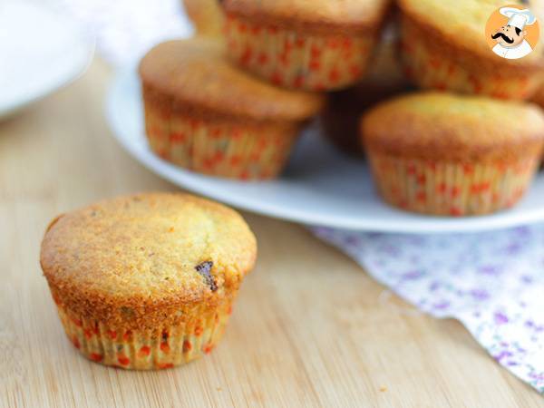 Muffins med chokoladestykker, den amerikanske opskrift - foto 4