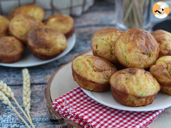 Muffins med courgette og gedeost - foto 5