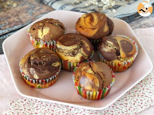 Muffins med marmor - foto 4