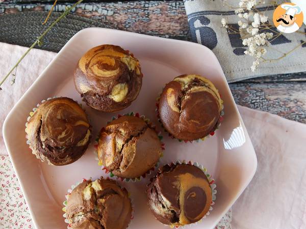 Muffins med marmor - foto 5