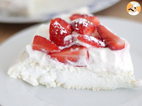 Nem jordbær-pavlova - foto 3