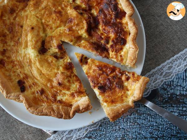 Nem opskrift på hjemmelavet quiche lorraine - foto 2