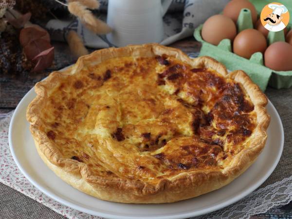 Nem opskrift på hjemmelavet quiche lorraine - foto 3