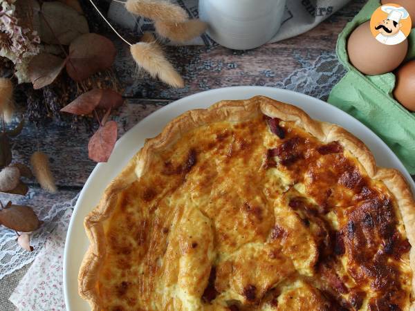 Nem opskrift på hjemmelavet quiche lorraine - foto 5