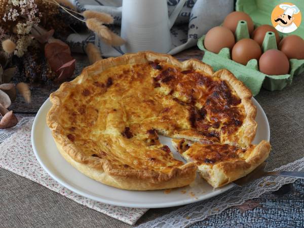 Nem opskrift på hjemmelavet quiche lorraine - foto 6