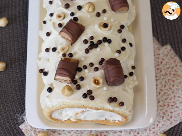 Nem rulle med Kinder Bueno-smag, perfekt som fødselsdagskage eller julekugle! - foto 3