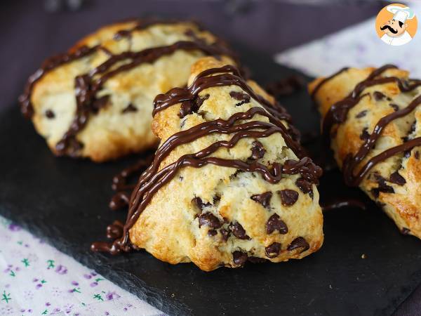 Nemme, luftige chokoladescones - foto 2