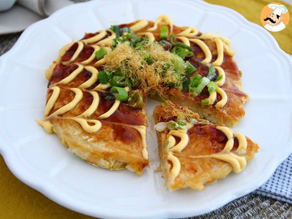 Okonomiyaki - japansk omelet - foto 4