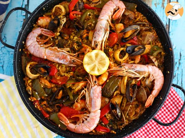 Paella med fisk og skaldyr - foto 2