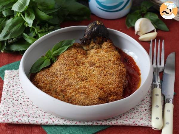 Paneret aubergine i milanesisk stil, men vegetarisk - Air Fryer cooking - foto 3