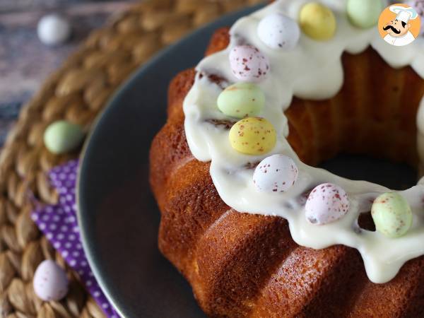 Påskebundtkage med citron og hvid chokolade - foto 2