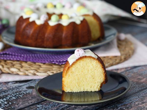 Påskebundtkage med citron og hvid chokolade - foto 3