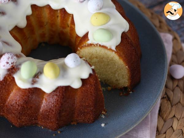 Påskebundtkage med citron og hvid chokolade - foto 5