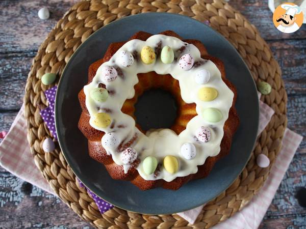 Påskebundtkage med citron og hvid chokolade - foto 6