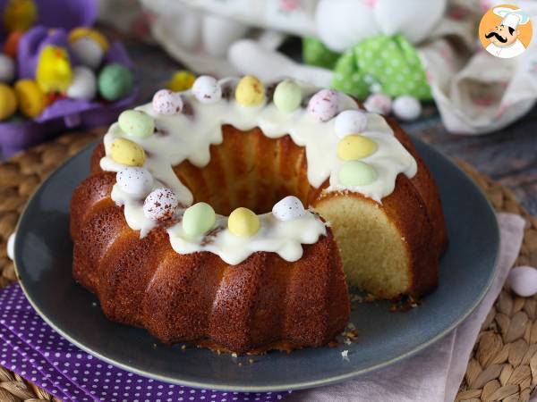 Påskebundtkage med citron og hvid chokolade - foto 8