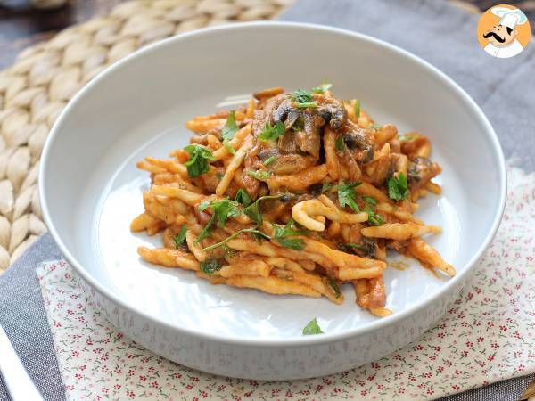 Pasta alla boscaiola, den ideelle forret til efterår og vinter