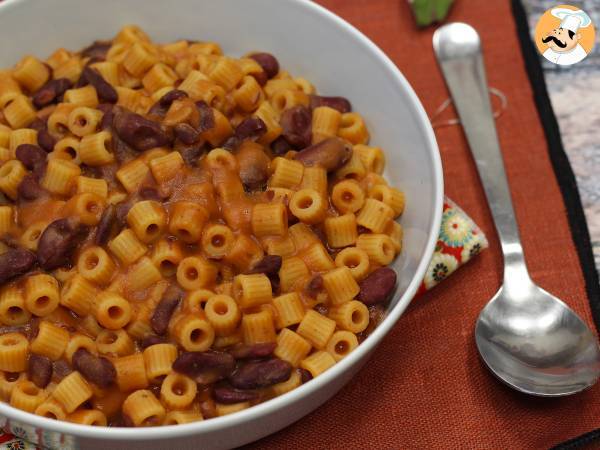 Pasta e fagioli, den hurtige og cremede opskrift - foto 2