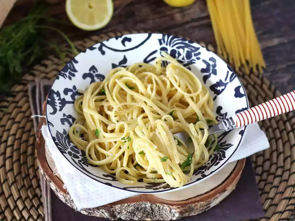 Pasta med citron - Pasta al limone (din fremtidige favorit!) - foto 4