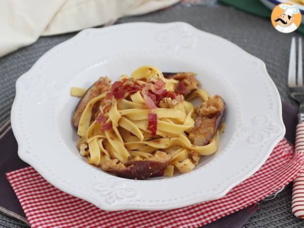 Pasta med figner og pancetta - foto 3