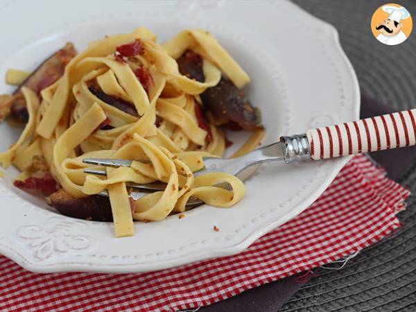 Pasta med figner og pancetta - foto 4