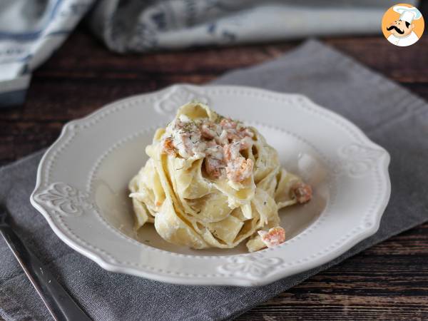 Pasta med laks og ricottaost, den cremede opskrift, som alle vil prøve