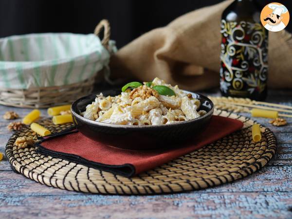 Pasta med ricotta og valnødder: cremet og sprød - foto 2