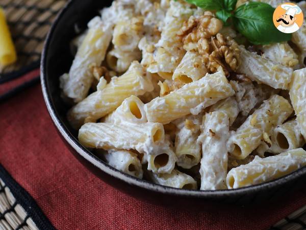 Pasta med ricotta og valnødder: cremet og sprød - foto 4