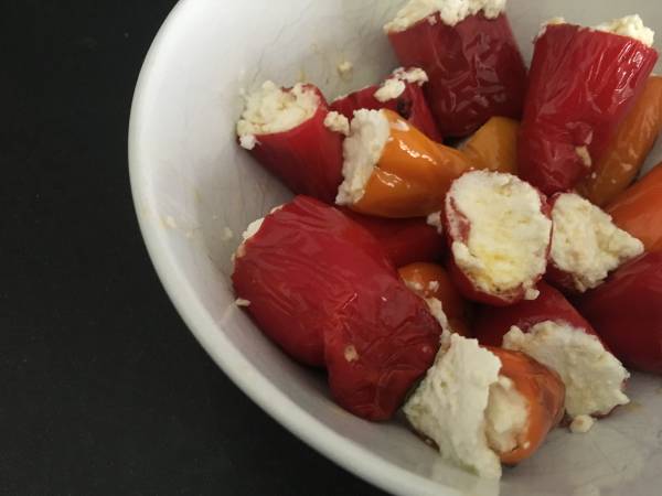 Peberfrugter fyldt med ricotta - foto 2