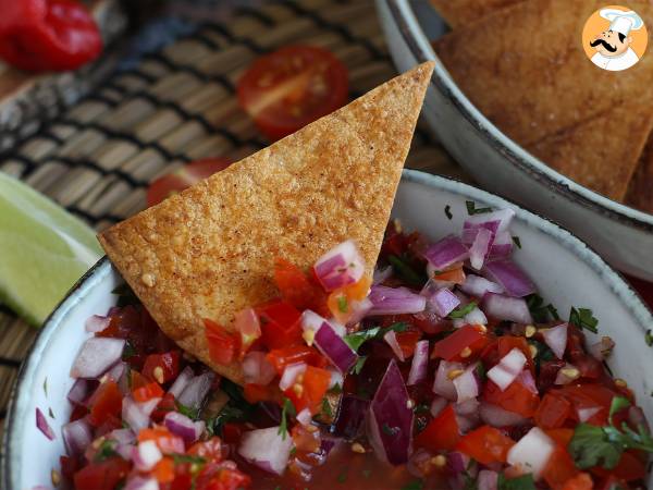 Pico de gallo og hjemmelavede tortillachips - foto 4