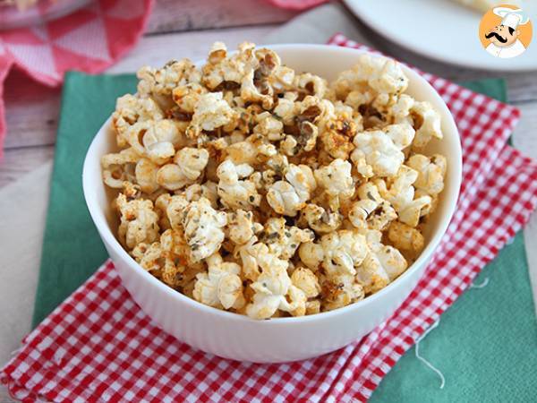 Popcorn med pizzasmag - foto 4