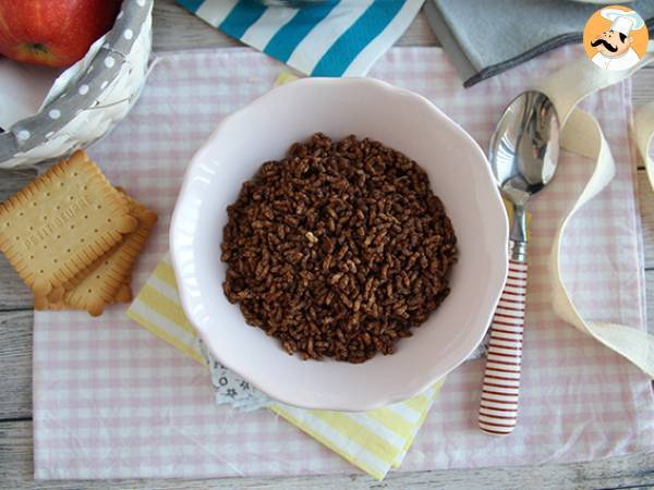 Puffede ris med chokolade. Kokosnødde-pops - foto 6