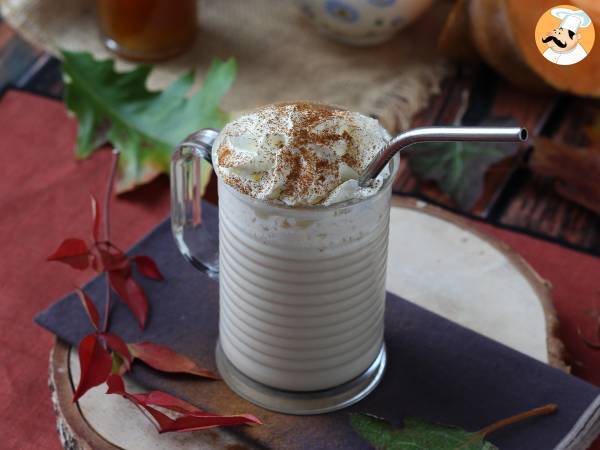 Pumpkin spice latte med hjemmelavet græskarsirup! - foto 2