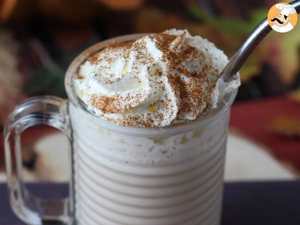 Pumpkin spice latte med hjemmelavet græskarsirup! - foto 3